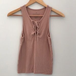 Lace up Tank